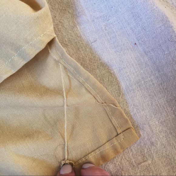 SOLD Vintage Cotton Embroidered Peasant Top - Picture 7 of 7